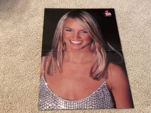 Nsync Britney Spears teen magazine poster clipping BB vintage 90’s pop odyssey