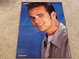 Luke Perry Scott Weinger teen magazine poster Superstar Beverly Hills 90210 pix