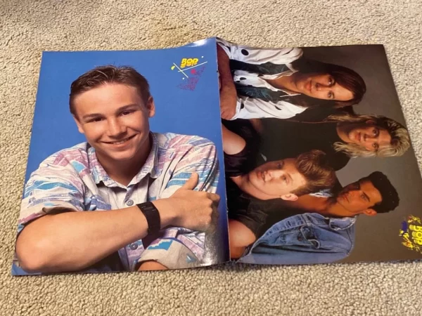 Kirk Cameron Keith Coogan teen magazine poster clipping vintage picture pix - Image 2