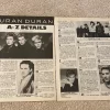 Duran Duran teen magazine pinup clipping A-Z Details 3 pg Teen Beat 16 mag pix