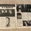 Duran Duran teen magazine pinup clipping A-Z Details 3 pg Teen Beat 16 mag pix - Image 2
