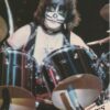 Kiss teen magazine pinup clipping headshot picture Peter Criss drums 16 mag pix
