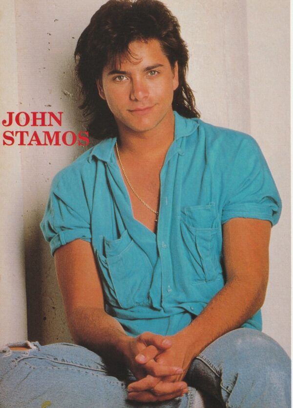 Alyssa Milano Scott Grimes John Stamos teen magazine pinup clipping Wow pix - Image 2