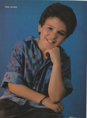 Fred Savage Corin Nemec teen magazine pinup clipping Wonder Years pix 90’s