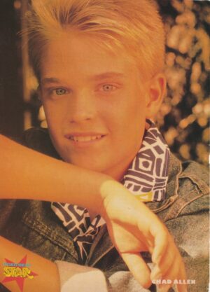 Chad Allen teen magazine pinup clipping Star child actor My Two dads pix 80’s