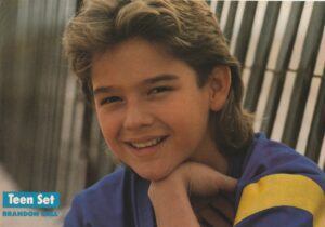 Brandon Call teen magazine pinup young boy Teen Set Baywatch crush actor picture