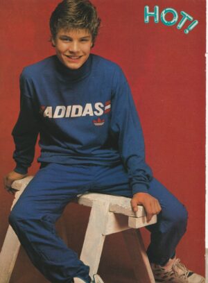 Brandon Call Jay Ferguson teen magazine pinup Hot open legs Adidas shirt pix