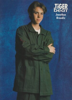 Jonathan Brandis teen magazine pinup Seaquest crossed arms Tiger Beat pix