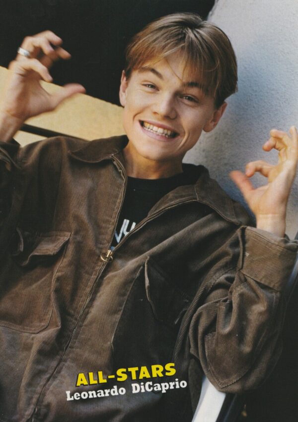 Jonathan Brandis Leonardo Dicaprio teen magazine pinup All-Stars headshot pix - Image 2