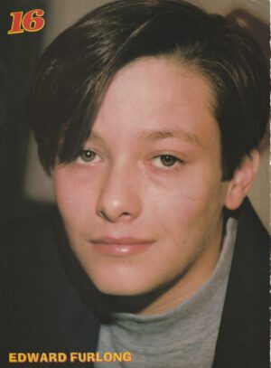 Edward Furlong Leonardo Dicaprio teen magazine pinup 16 mag headshot pix