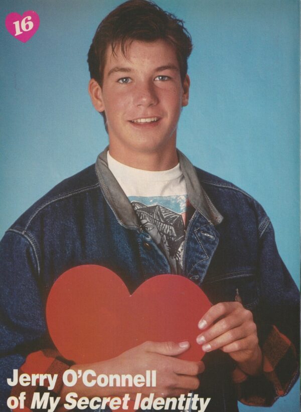 Chad Allen Jerry O'connell teen magazine pinup clipping vintage Secret Identity - Image 2