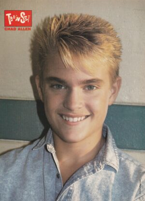 Chad Allen Alyssa Milano teen magazine pinup clipping vintage Teen Set picture