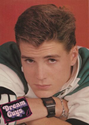 Christopher Barnes Trey Ames teen magazine pinup clipping Dream Guys watch pix