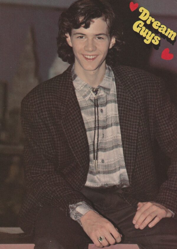Christopher Barnes Trey Ames teen magazine pinup clipping Dream Guys watch pix - Image 2