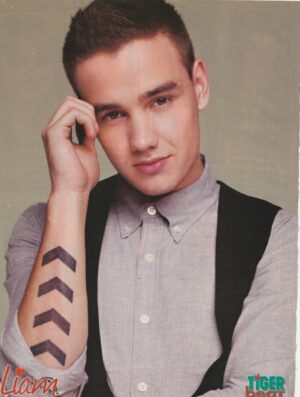 Liam Payne One Direction teen magazine pinup clipping Tiger Beat tattoo RIP pix