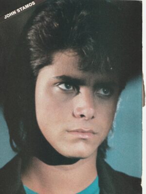 John Stamos teen magazine pinup clipping Full House Hip Hop mag picture vintage