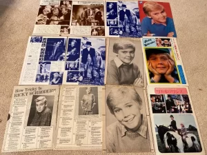 Ricky Schroder teen magazine pinup clippings lot vintage picture teen idols 80's