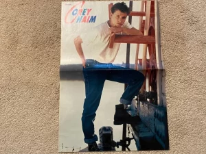 Corey Haim Jason Donovan teen magazine poster clipping jeans Bravo Vintage pix