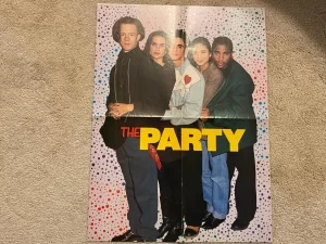 The Party Luke Perry Chase Hampton Tiffini Hale teen magazine poster clipping