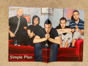 Pussycat Dolls Simple Plan magazine poster clipping pix full body pix Popcorn