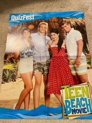 Ross Lynch Garrett Clayton Taylor Swift magazine poster clipping shorts Quizfest