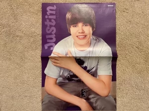 Justin Bieber Beyonce magazine poster clipping teen idols Bravo young boy Baby