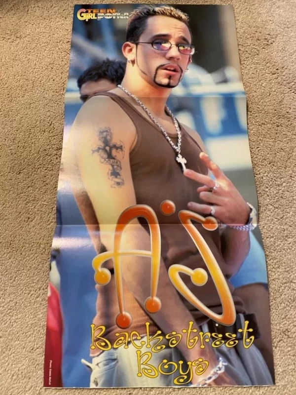Justin Timberlake Nsync AJ Mclean magazine poster clipping Teen Girl Power pix - Image 2