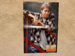 Jonathan Brandis Johnny Depp magazine poster clipping teen idol steps Bravo pix