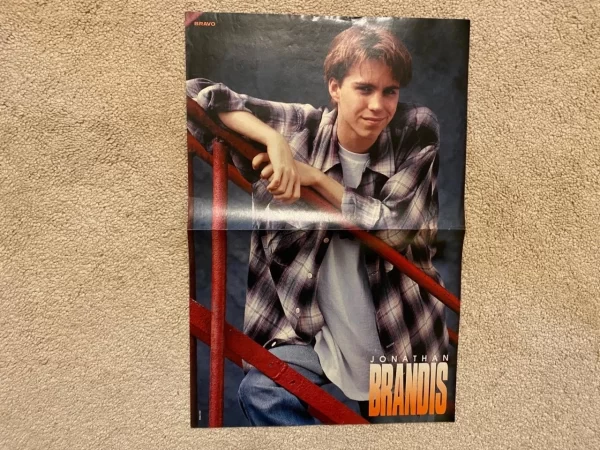 Jonathan Brandis Johnny Depp magazine poster clipping teen idol steps Bravo pix