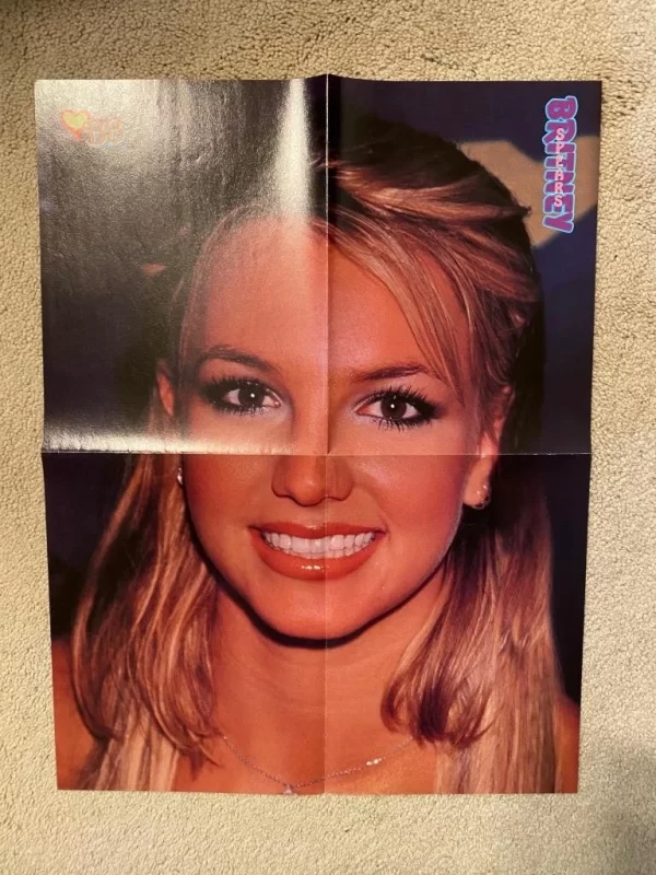 Britney Spears Sarah Michelle Gellar teen magazine poster clipping headshot BB - Image 2