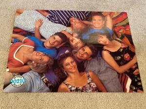 Shannen Doherty Jason Priestley Perry teen magazine poster Beverly Hills 90210
