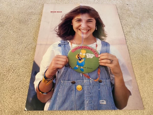 Shannen Doherty Mayim Bialik teen magazine poster Beverly Hills 90210 fields Bop - Image 2