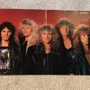 Motley Crue Whitesnake teen magazine poster clipping rock band Teen Machine pix - Image 2