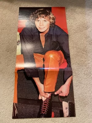 Christopher Atkins Tom Wopat teen magazine poster clipping skates Pix Vintage