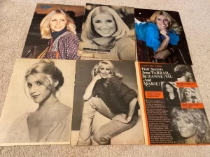 Suzanne Somers teen magazine pinup clippings lot vintage picture teen idols