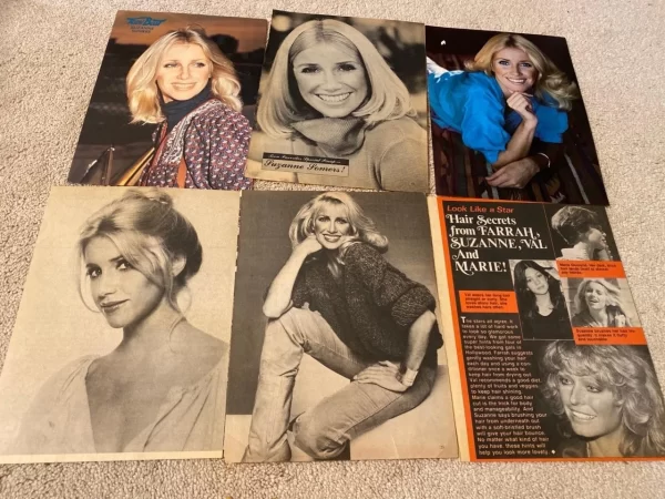 Suzanne Somers teen magazine pinup clippings lot vintage picture teen idols