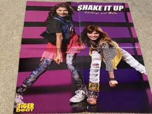 Zendaya Bella Thorne Selena Gomez teen magazine poster clipping Shake it up