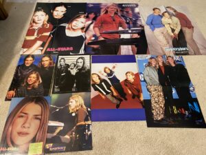 Hanson teen magazine pinup poster clipping lot Tiger Beat Teen Beat pix Bravo