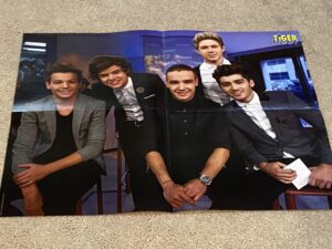 Ross Lynch R5 One Direction teen magazine poster clipping vintage Today show