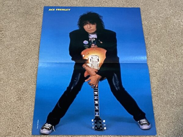 Ace Frehley Kiss Bret Michaels Poison teen magazine poster clipping Teen Set - Image 2