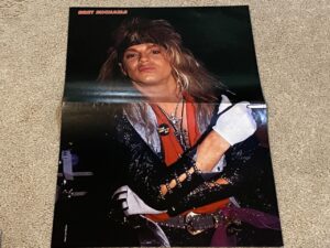 Ace Frehley Kiss Bret Michaels Poison teen magazine poster clipping Teen Set