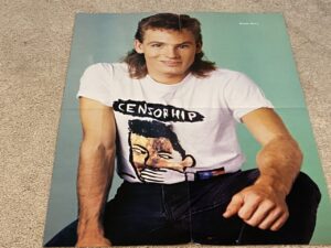 Tommy Puett The Party teen magazine poster clipping vintage Teen Machine hot