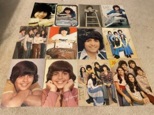 Tony DeFranco teen magazine pinup poster clipping lot Tiger Beat Teen Beat pix