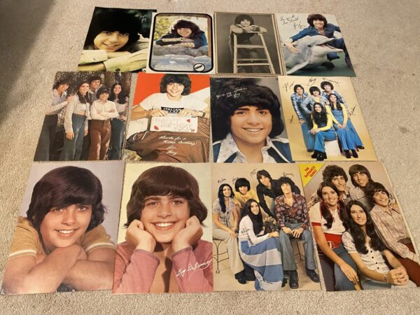 Tony DeFranco teen magazine pinup poster clipping lot Tiger Beat Teen Beat pix