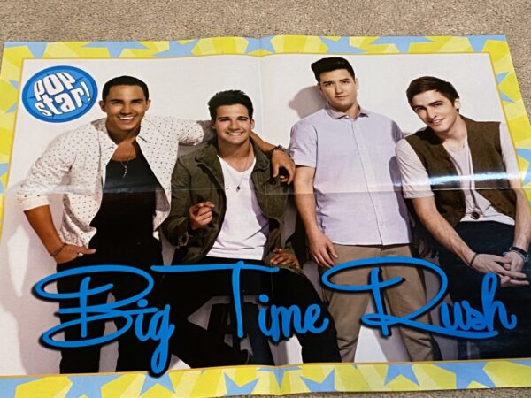 Big Time Rush Ross Lynch R5 teen magazine poster clipping vintage photo shoot - Image 2