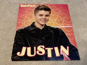 Cody Simpson Justin Bieber teen magazine poster clipping Wow pix jean jacket pic