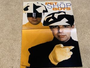 Pet Shop Boys teen magazine poster clipping vintage modeling rare pix picture
