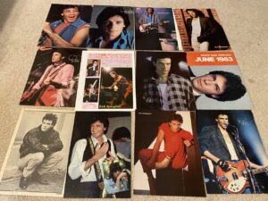 Rick Springfield teen magazine pinup poster clipping lot Tiger Beat Teen Bea