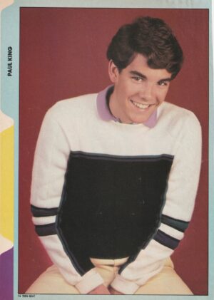 Paul King Ed Marinaro teen magazine pinup clipping headshot Teen Beat young pix