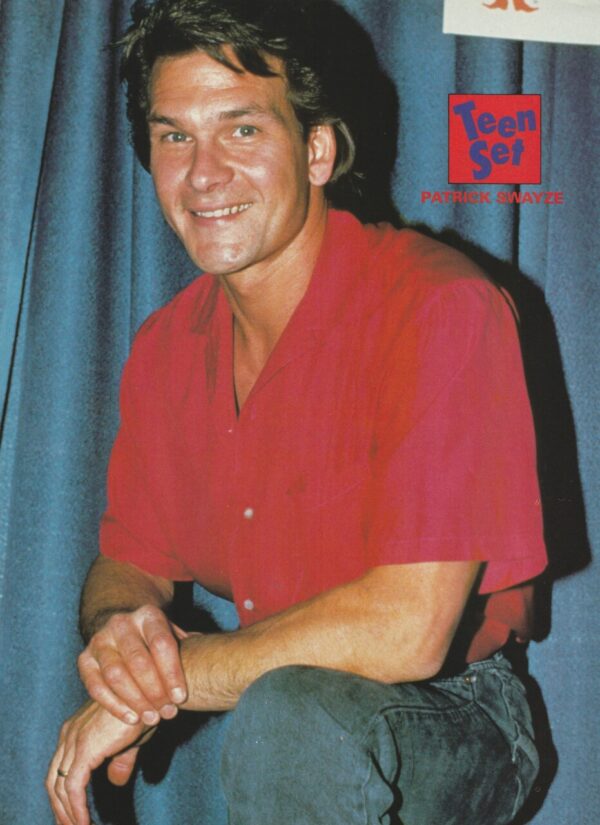 Brian Austin Green Patrick Swayze teen magazine pinup clipping headshot Teen Set - Image 2
